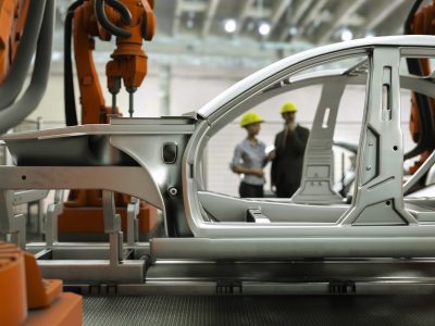Car production line concept 3d render VDA 6.5: QUALIFICATION FOR PRODUCT AUDITOR